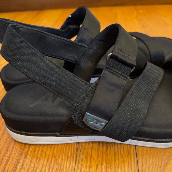 Anne Klein Nolita Sport Women’s Black Sandals Size 9 - Picture 6 of 10